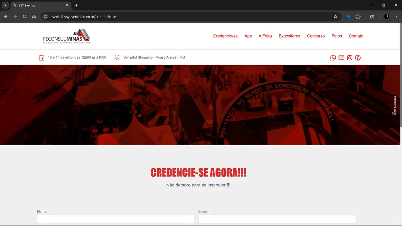Tela do site 3